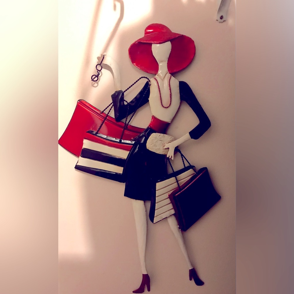 Wall hangings perfect for closet or shop
